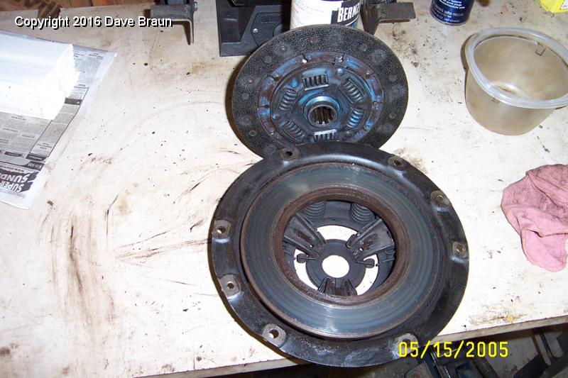 MGTD15470/Gearbox and Clutch/Clutch Refurbishment/pressure plate and